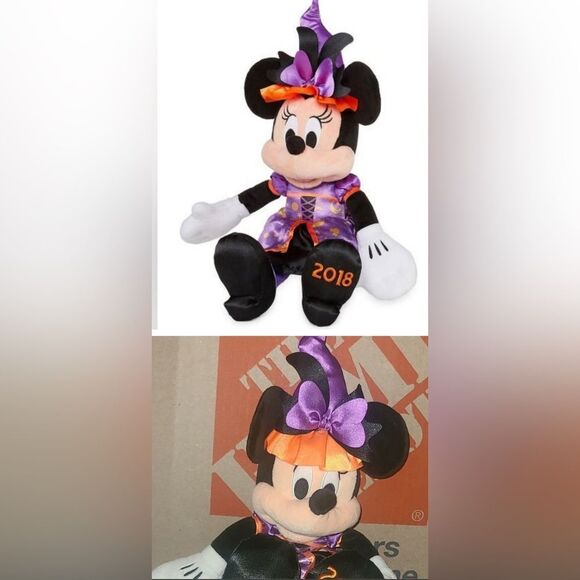 NWT 2018 Disney Halloween/Christmas plushies - Picture 3 of 6